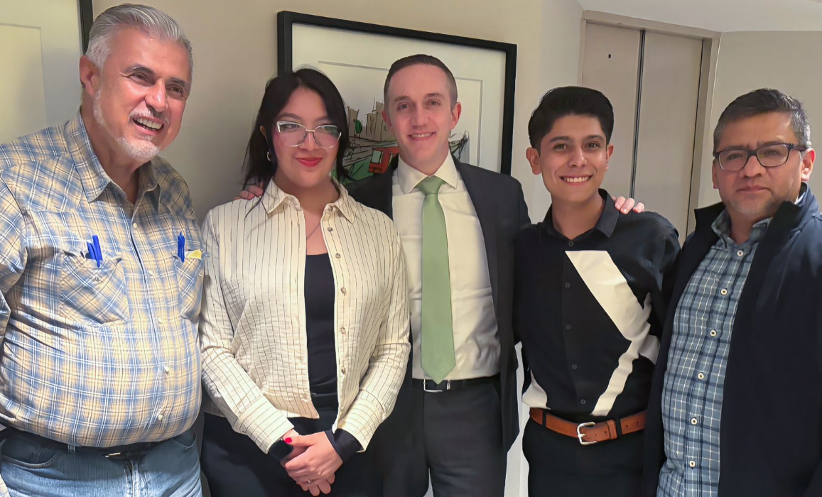 El Metro clave de la Movilidad asegura Adrián Rubalcava en reunión con el diputado José Narro