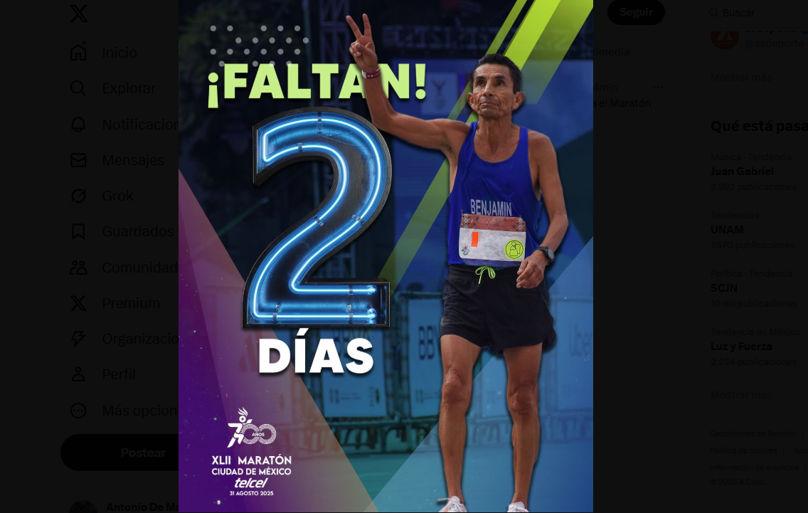 Este domingo el Metro abre a las 05:00 am en las líneas 1, 2, 3 y 9 por Maratón