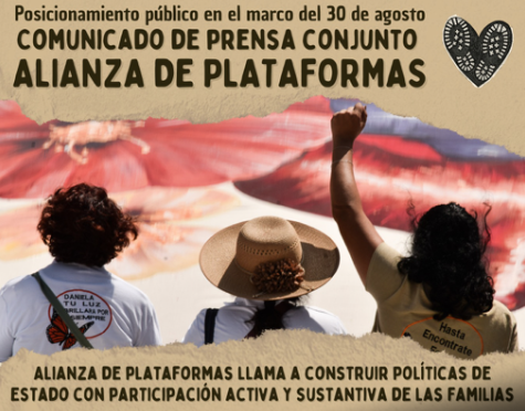Alianza de plataformas llama a construir políticas de Estado en desaparición de personas