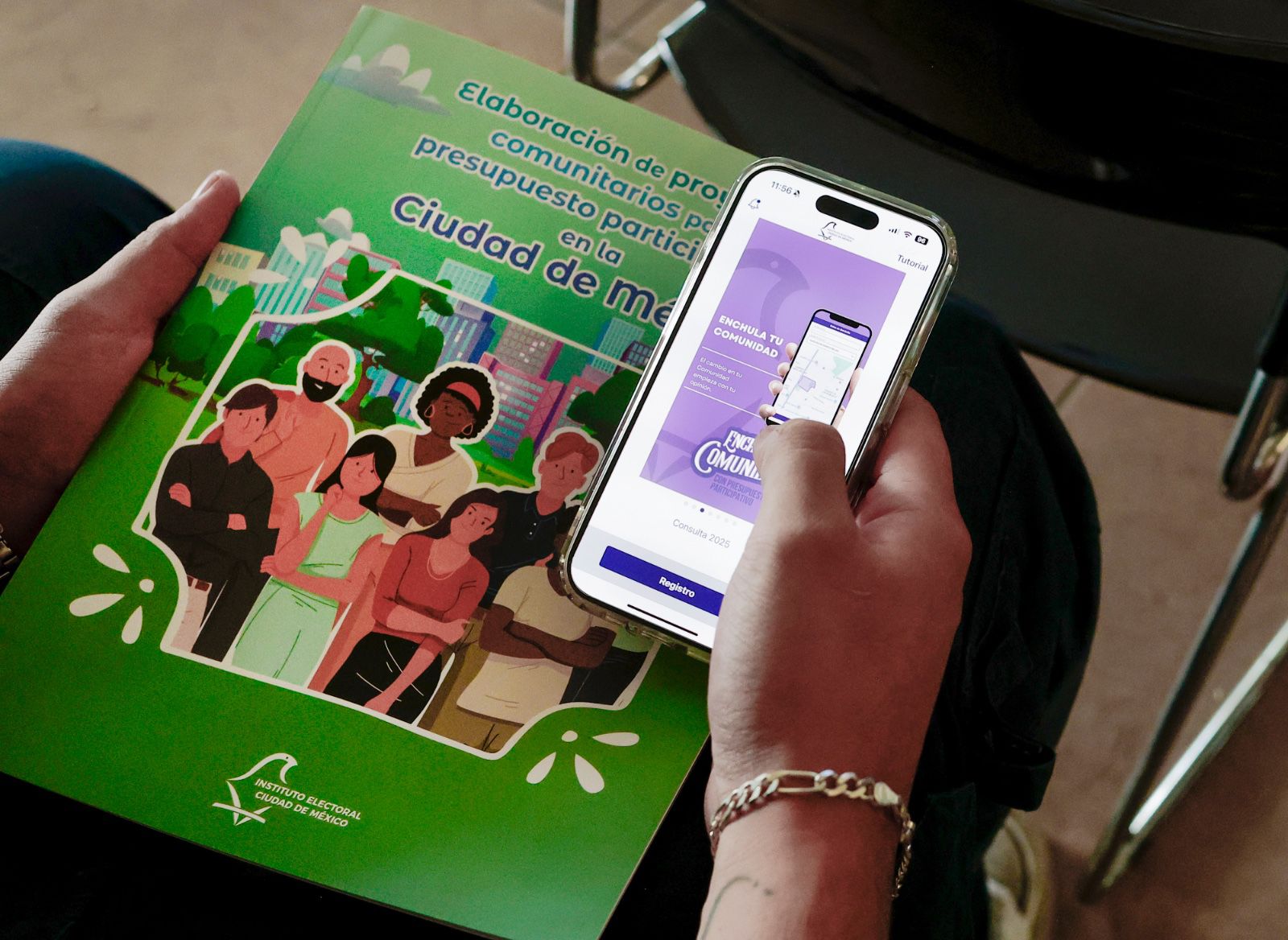 onfigura IECM sistema para opinar por internet en la