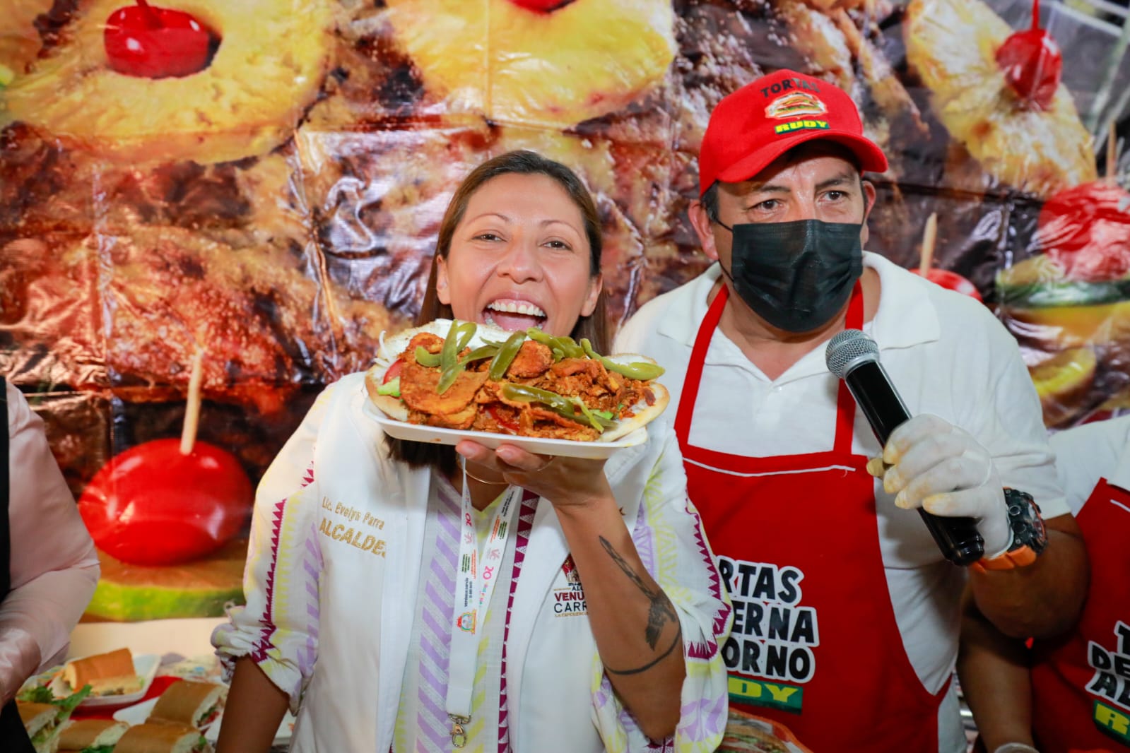 Evelyn Parra anuncia la 20ª Feria de la Torta en V. Carranza