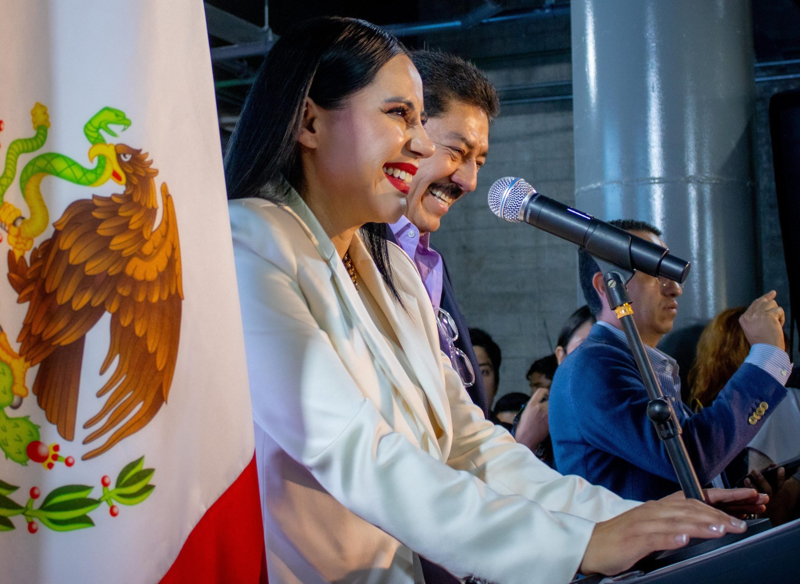 Sandra Cuevas anuncia aspiración por jefatura de gobierno
