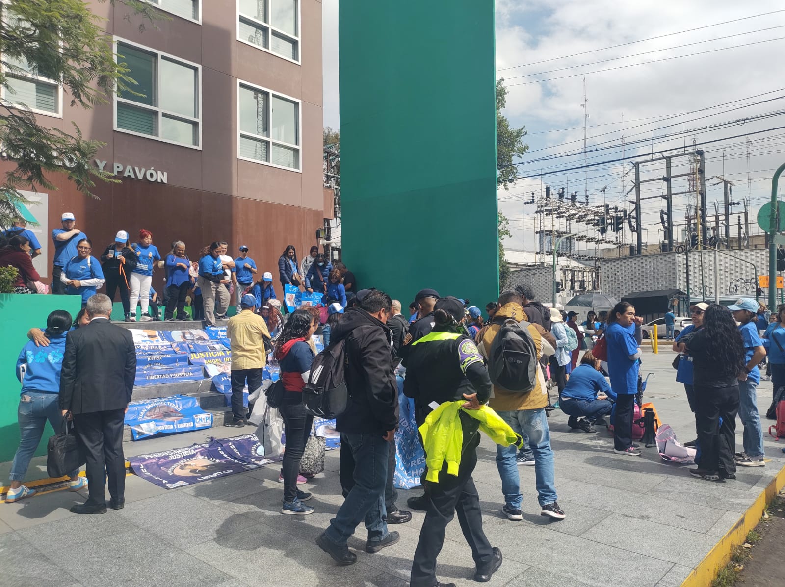 manifestación en el TSJCSDMX