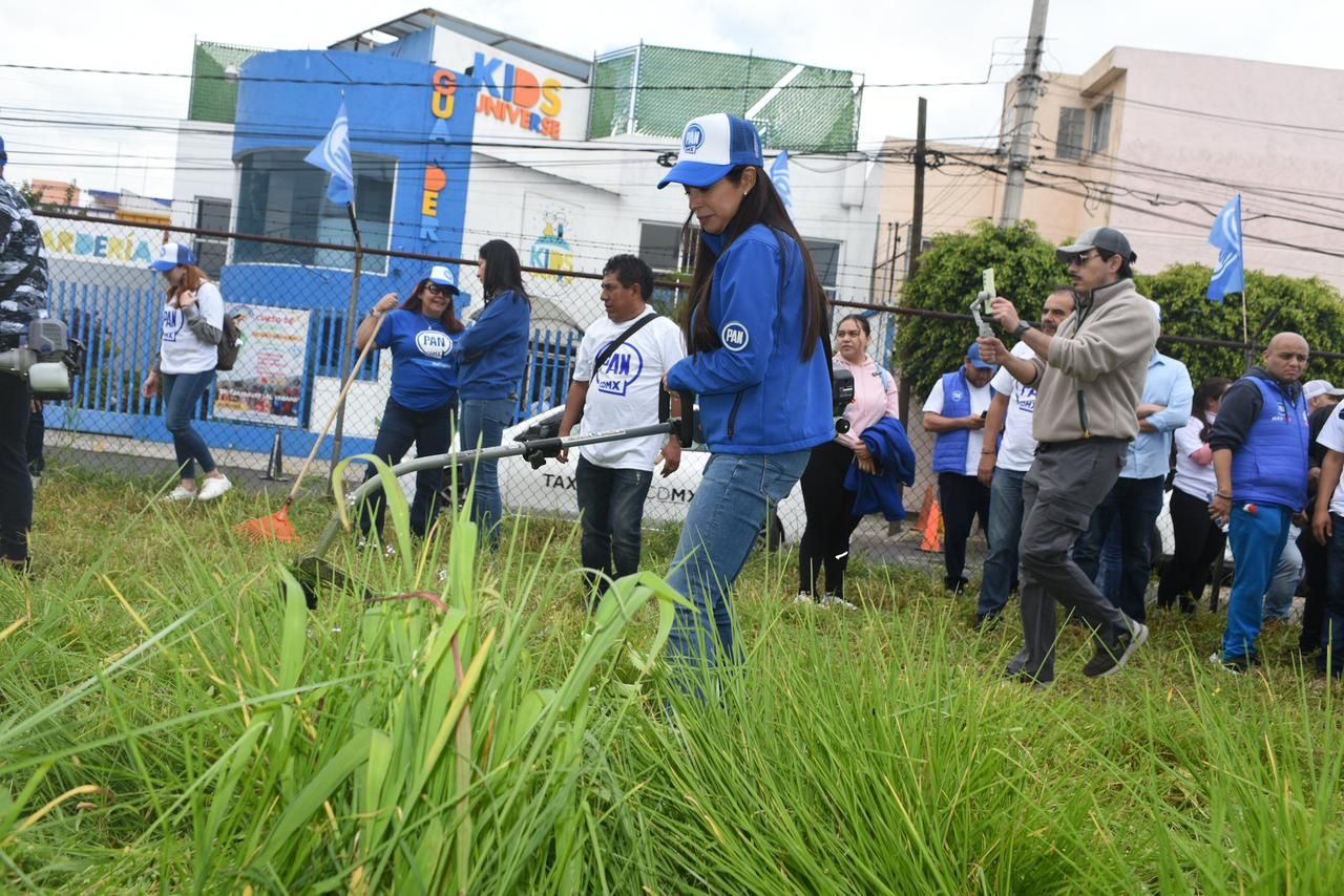 Va PAN por rescate de espacios públicos en la CDMX