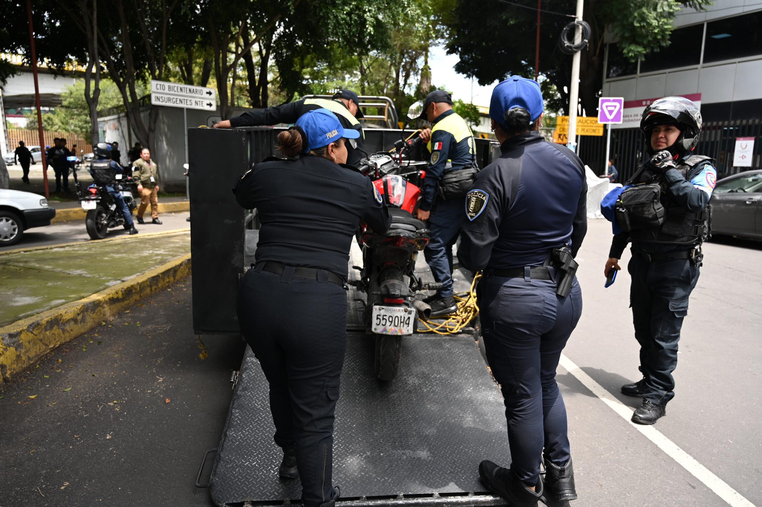 Libera espacios Cuauhtémoc para mejorar movilidad con seguridad