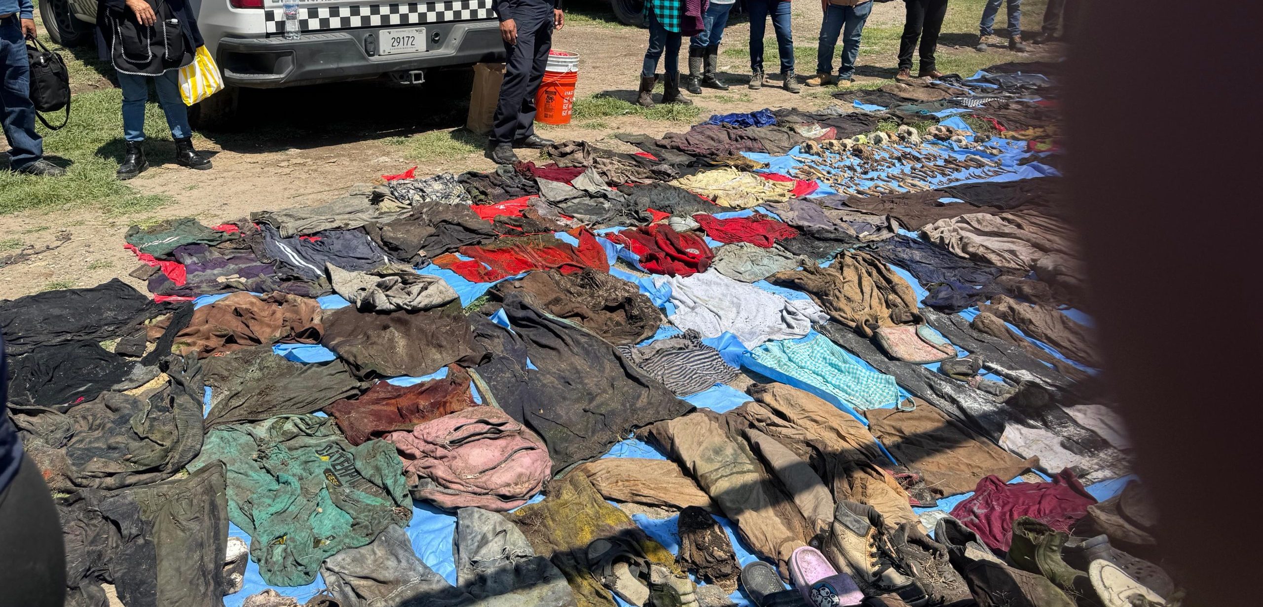 En la Sierra de Guadalupe encuentran vestigios de posibles víctimas de desaparición