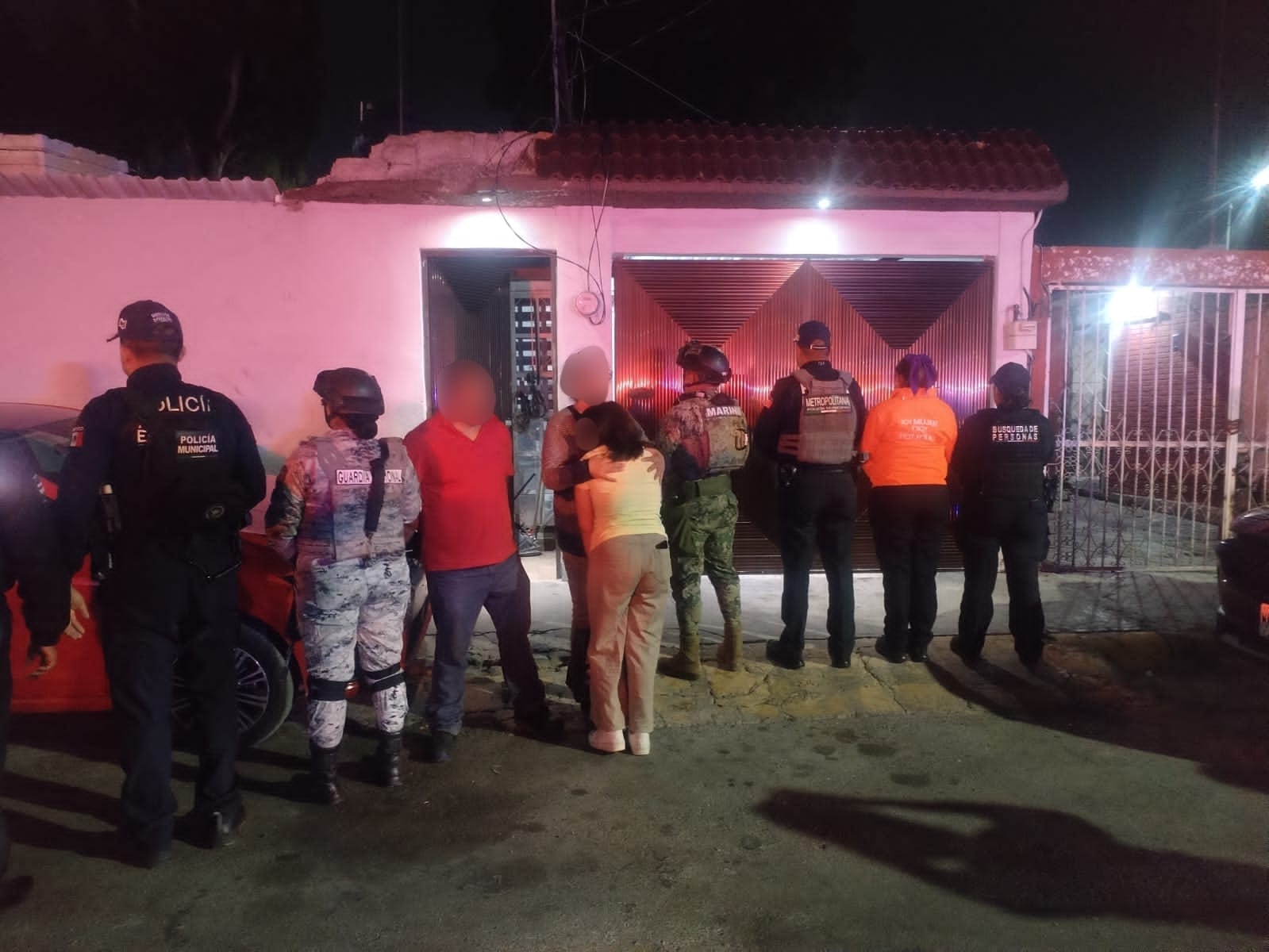 Policías federal y municipal localizan a menor víctima de llamadas cruzadas