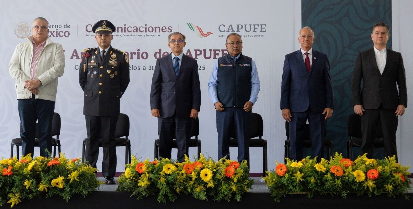 Cumple 67 años CAPUFE en coadyuvar al crecimiento de México: SICT