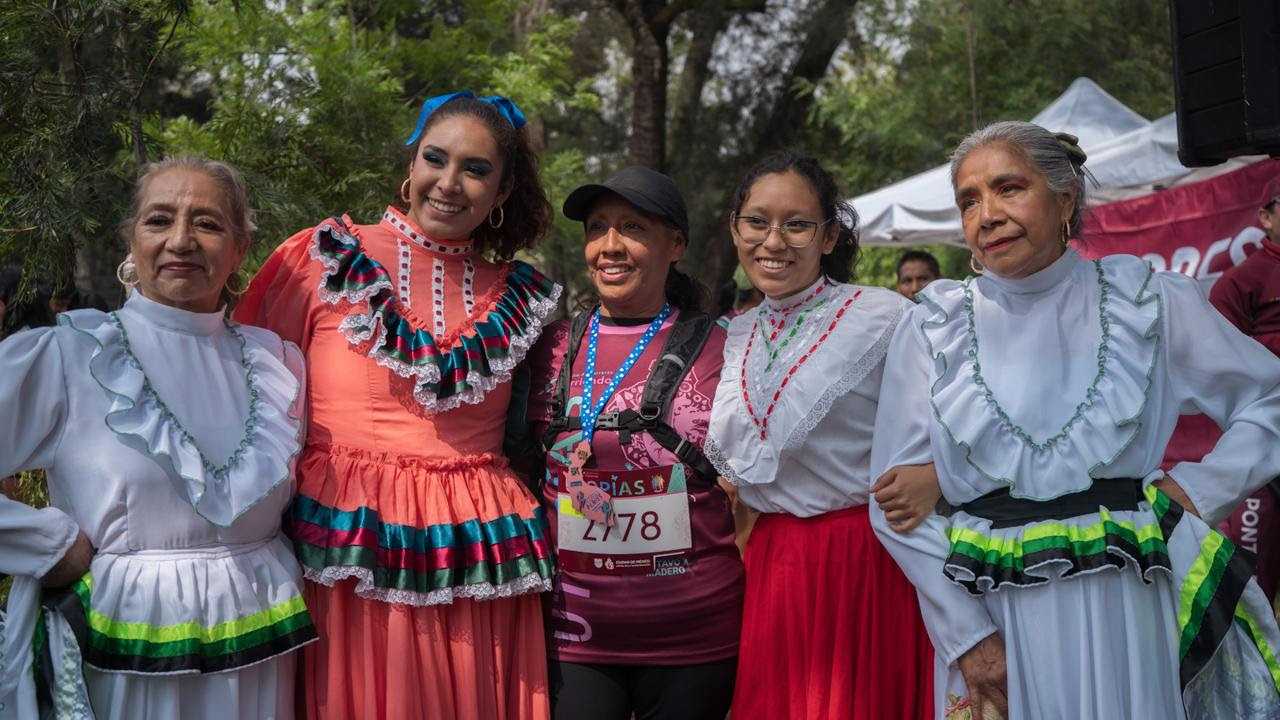Este domingo cientos acudieron a la carrera Pilares