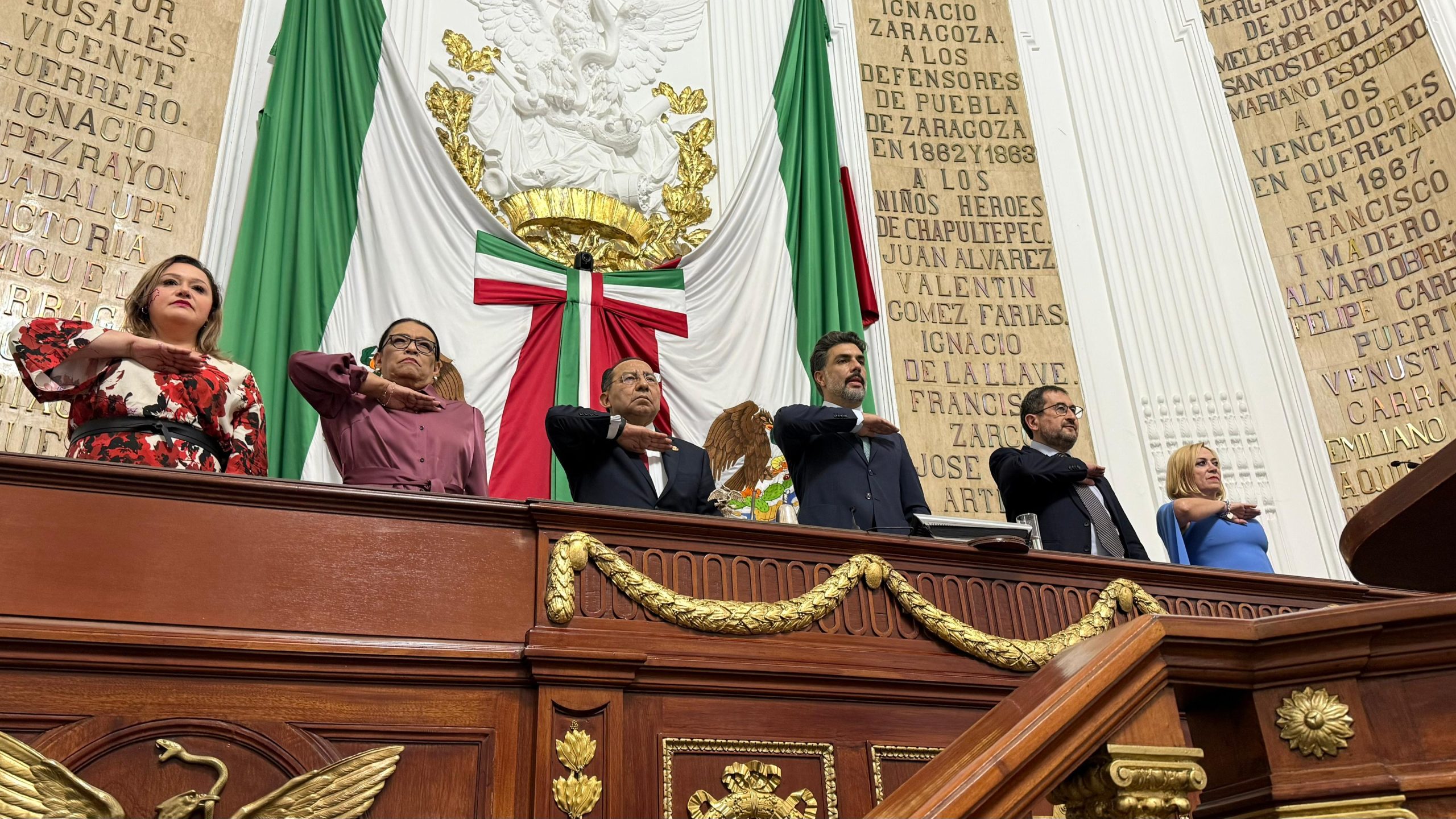 Congreso capitalino recibió informe de la Jefa de Gobierno
