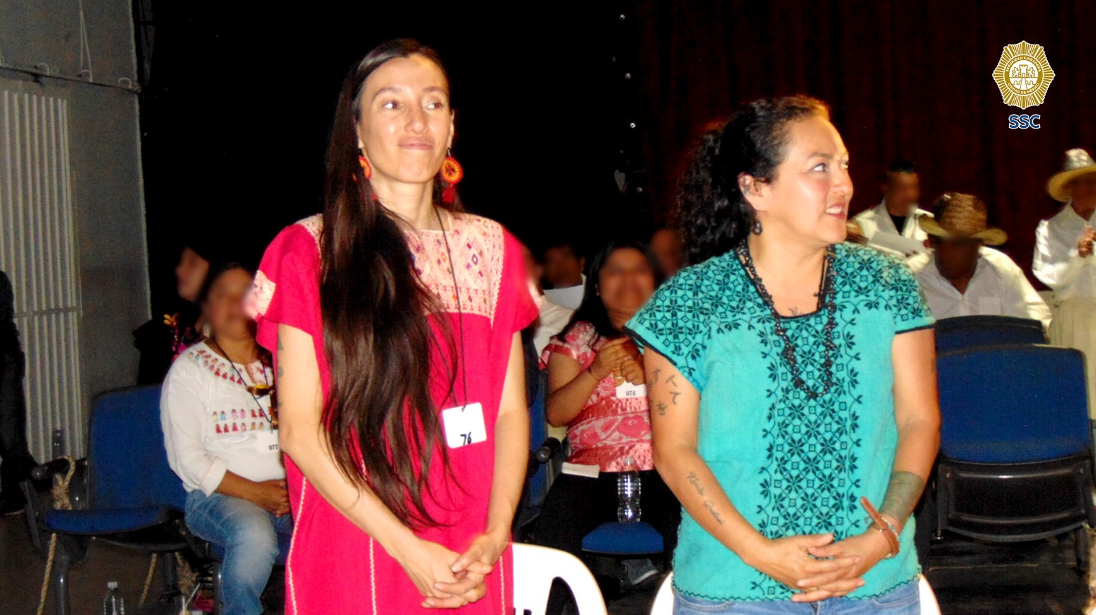 La SSC premió a ganadores de concurso de canto indígena