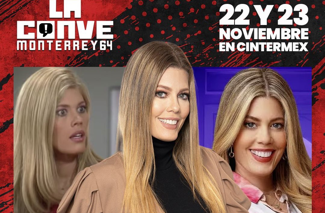 La talentosa y hermosa Lorna Cepeda viene a saludar a sus fans en LaConve 64