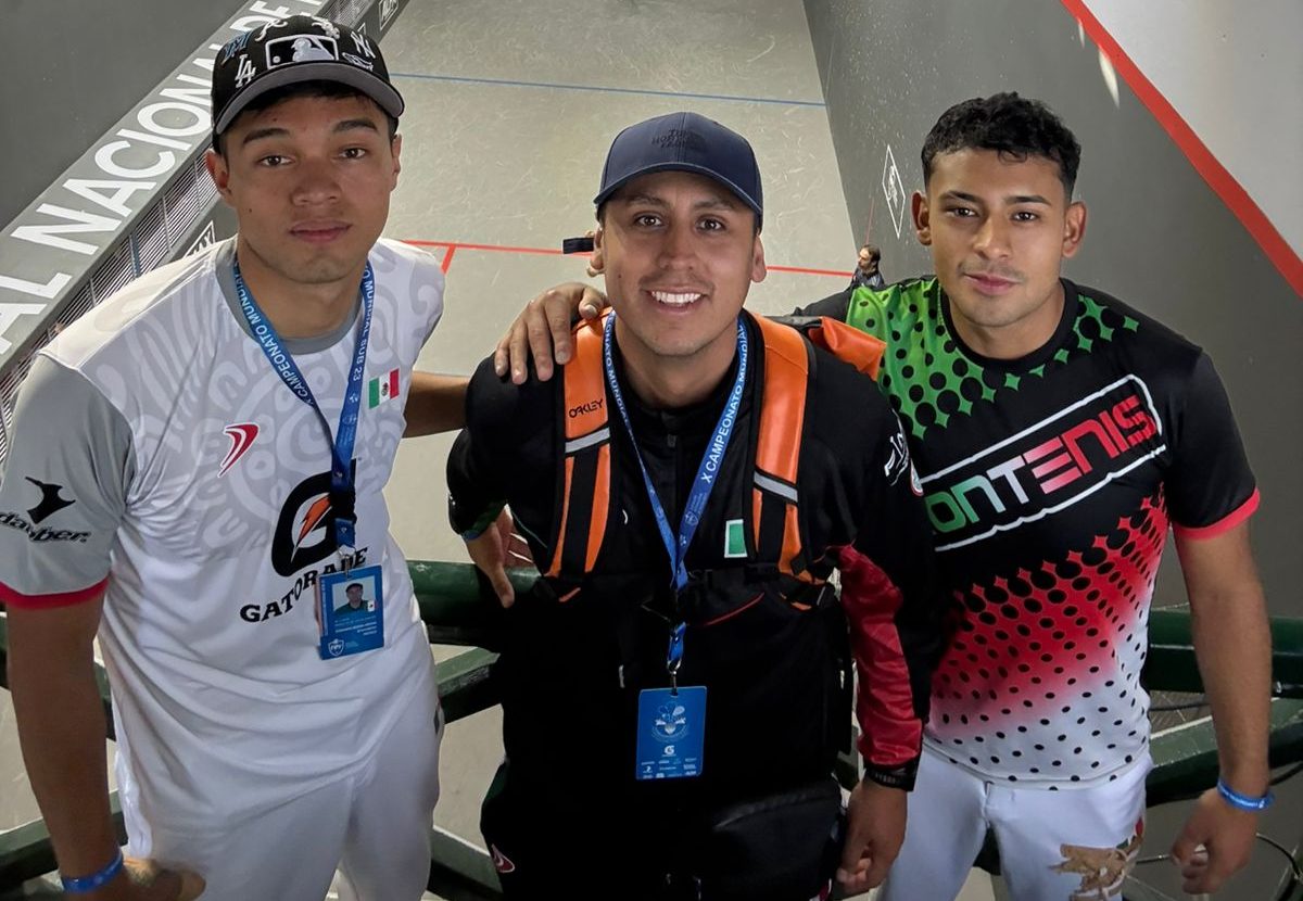 El frontón mexicano en la cima, seleccionado nacional pasa a final de trinquete de pareja en Argentina