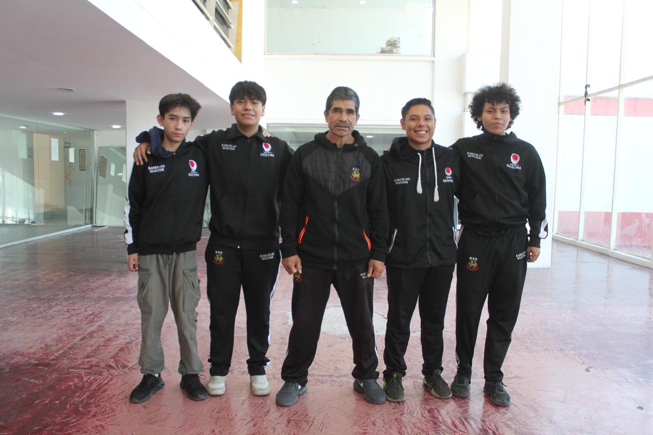 Se van a colombia jóvenes mexicanos al V Campeonato Panamericano de Karate JKA