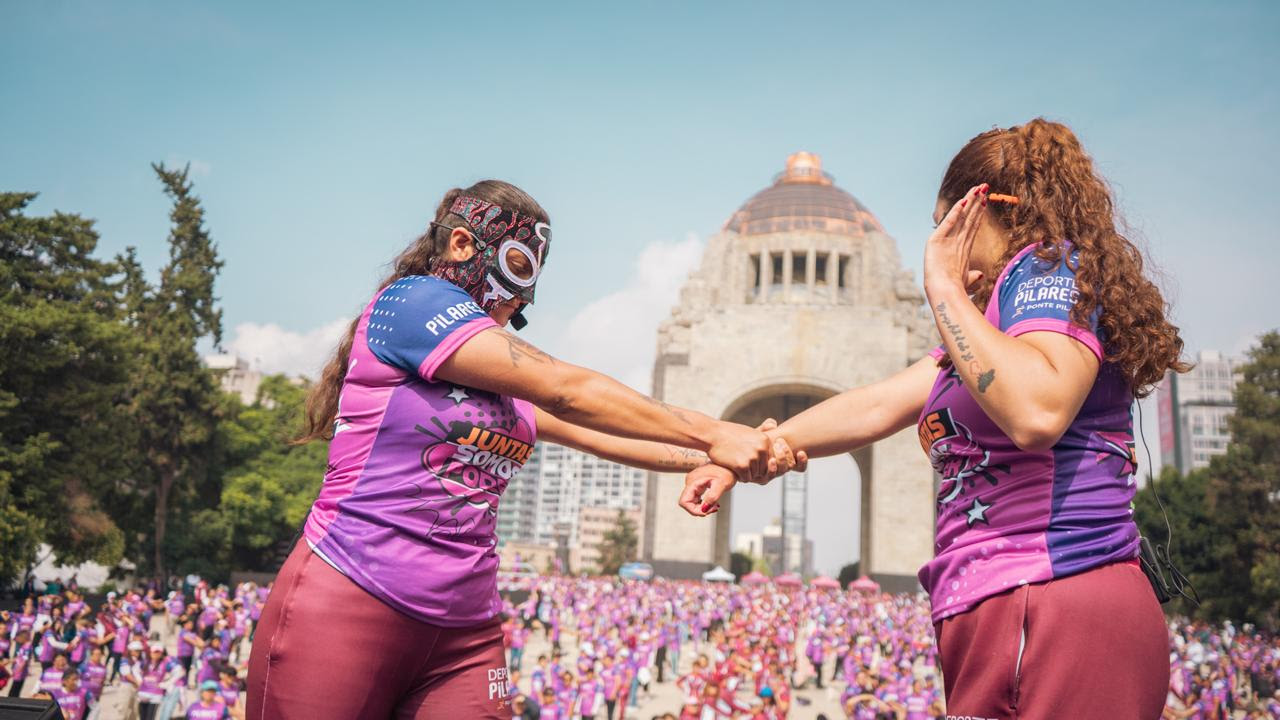Más de dos mil mujeres acudieron a Clase Masiva de Defensa Personal