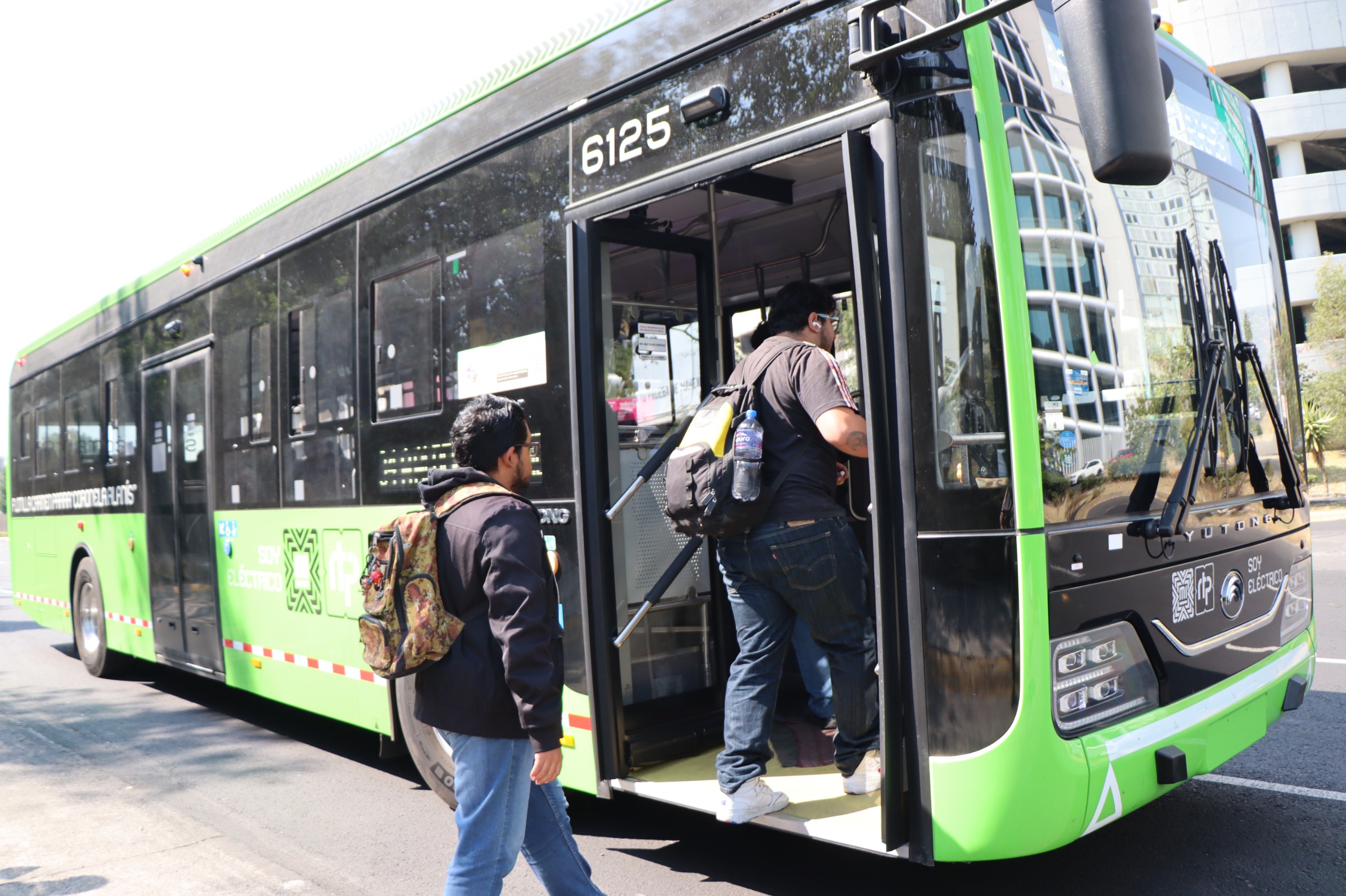 cumple 1 año primera generación de autobuses eléctricos RTP