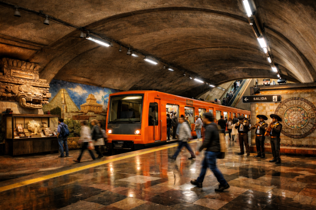 Arquitectura bajo tierra: el Metro de la Ciudad de México como proyecto urbano y cultural