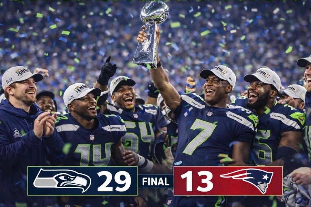 ¡Los Seahawks son campeones del Super Bowl!