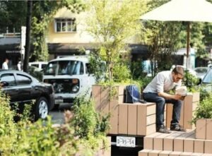 Más banqueta, menos cemento: la Colonia Cuauhtémoc estrena 12 nuevos parklets