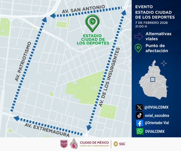 Tómalo en cuenta, habrá operativo en Ciudad de los Deportes por partido América-Monterrey