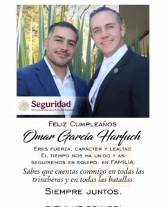 Adrián Rubalcava y Omar García Harfuch