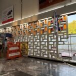 Sustitución de vitrales en Línea 2