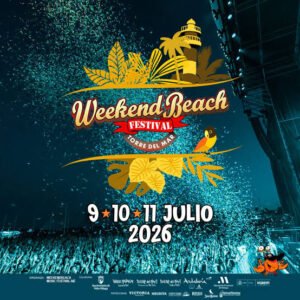 Weekend Beach Festival 2026 confirma a David Bisbal, Myke Towers y Ana Mena en Torre del Mar