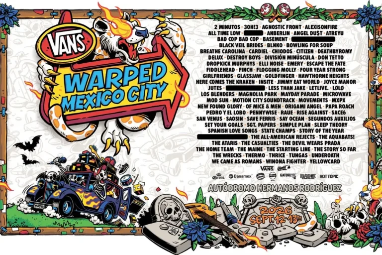 Vans Warped Tour vuelve, crece y llega a la Ciudad de México