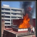incendio en departamento en Lomas de Chapultepec