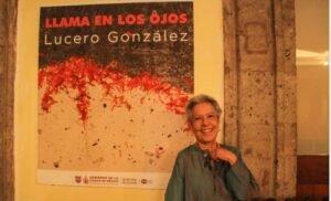 Lucero González con exposición "Llamas en los ojos"