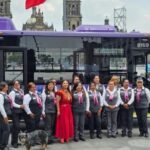 clara brugada inaugura el centrobus