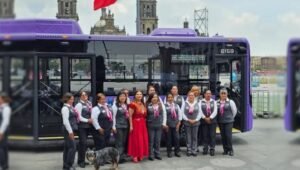 clara brugada inaugura el centrobus