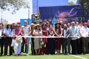clara brugada inaugura utopia ceylan en azcapotzalco