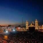 concierto gratis en el zocalo con andrea bocelli, los angeles azules