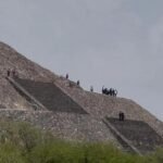 piramide de la luna con presencia de sospechoso por detonaciones