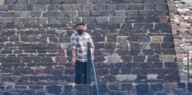 tirador de teotihuacan