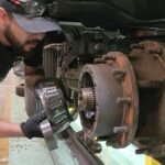 mantenimiento a ejes y diferenciales de linea 2
