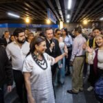 clara brugada inaugura tasqueña y estaciones de línea 2