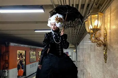 convocan a llevar atuendos de epoca en el metro