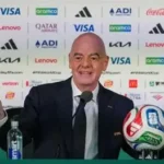 gianni infantino agradece a sheinbaum