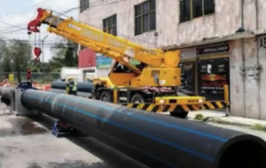 Trabaja GCDMX tuberias de gran capacidad para lluvias