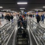 Metro escaleras