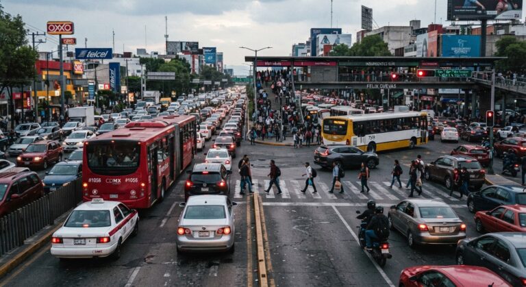 La congestión vial pone en riesgo la viabilidad del transporte público: Juan Carlos Muñoz, de la Universidad de Chile