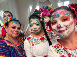 Las Catrinas Regionales ahora con la Banda Monumental Oaxaqueña en CDMX