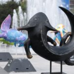 exposicion de ajolotes en el corazon