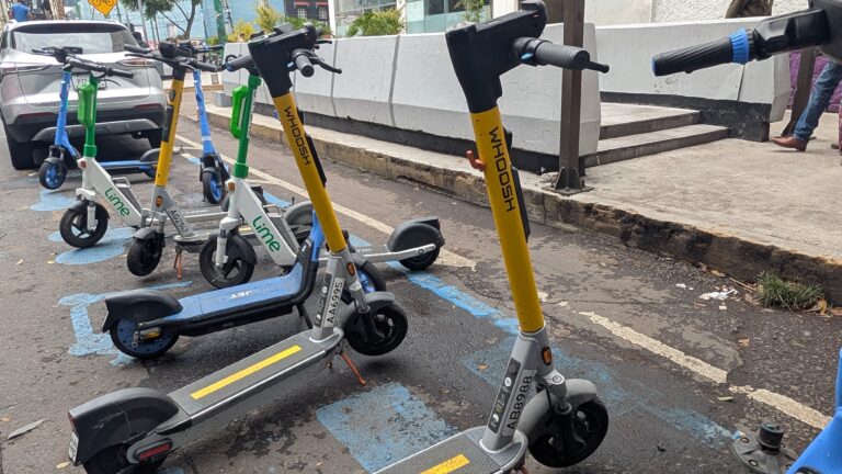 scooters electricos en la ciudad de mexico