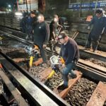 SUSTITUCION DE DURMIENTES EN LINEA 5
