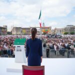 Shenbaum en el Zócalo
