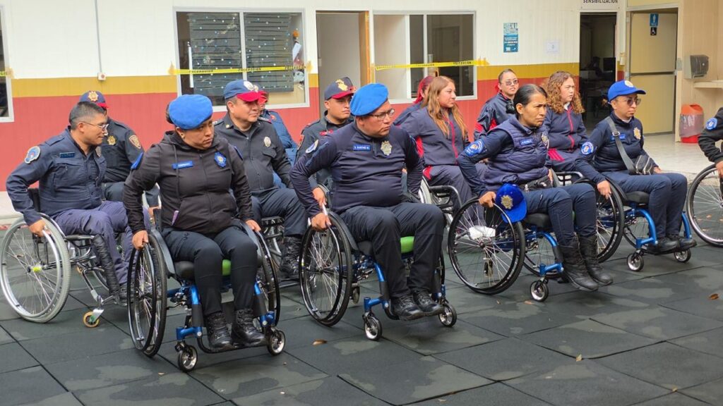 Elementos de la PA y PB participaron en el taller “Toma de conciencia e inclusión”.