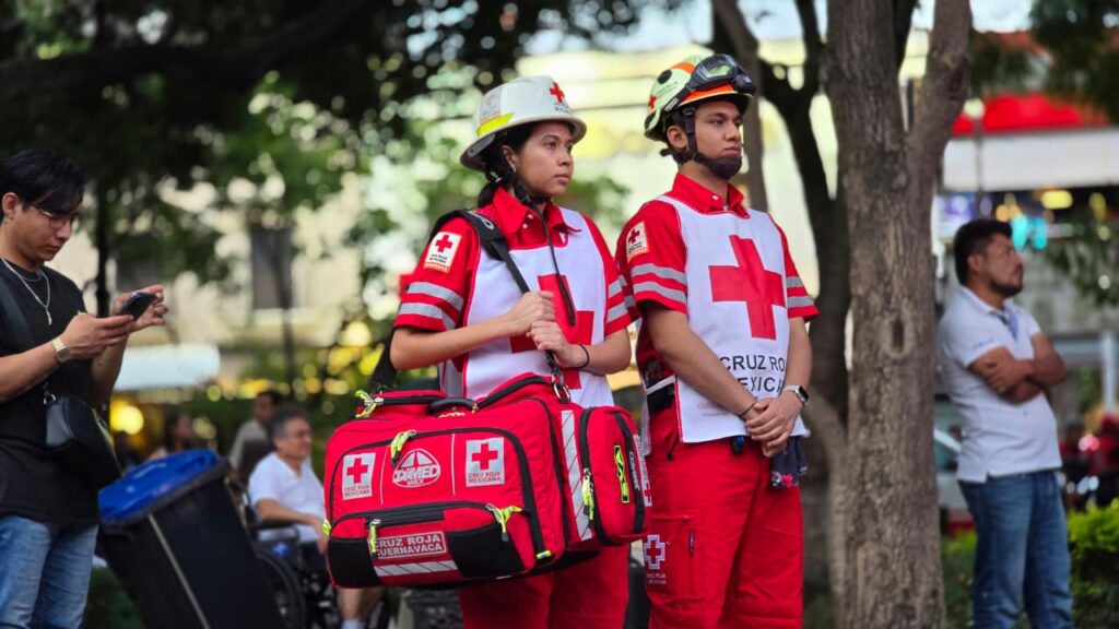 Cruz Roja atiende a 118 personas durante las Fiestas Patrias